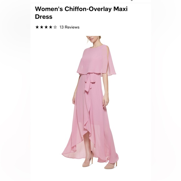 Jessica Howard Dresses & Skirts - Airy chiffon creates a dreamy vibe on this maxilength dress by Jessica Howard